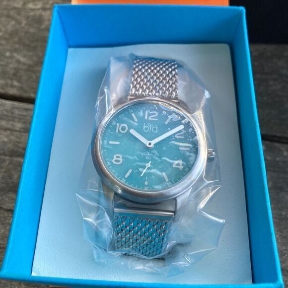 Bia Light Blue Watch - NWOT and BOX - Picture 2 of 5